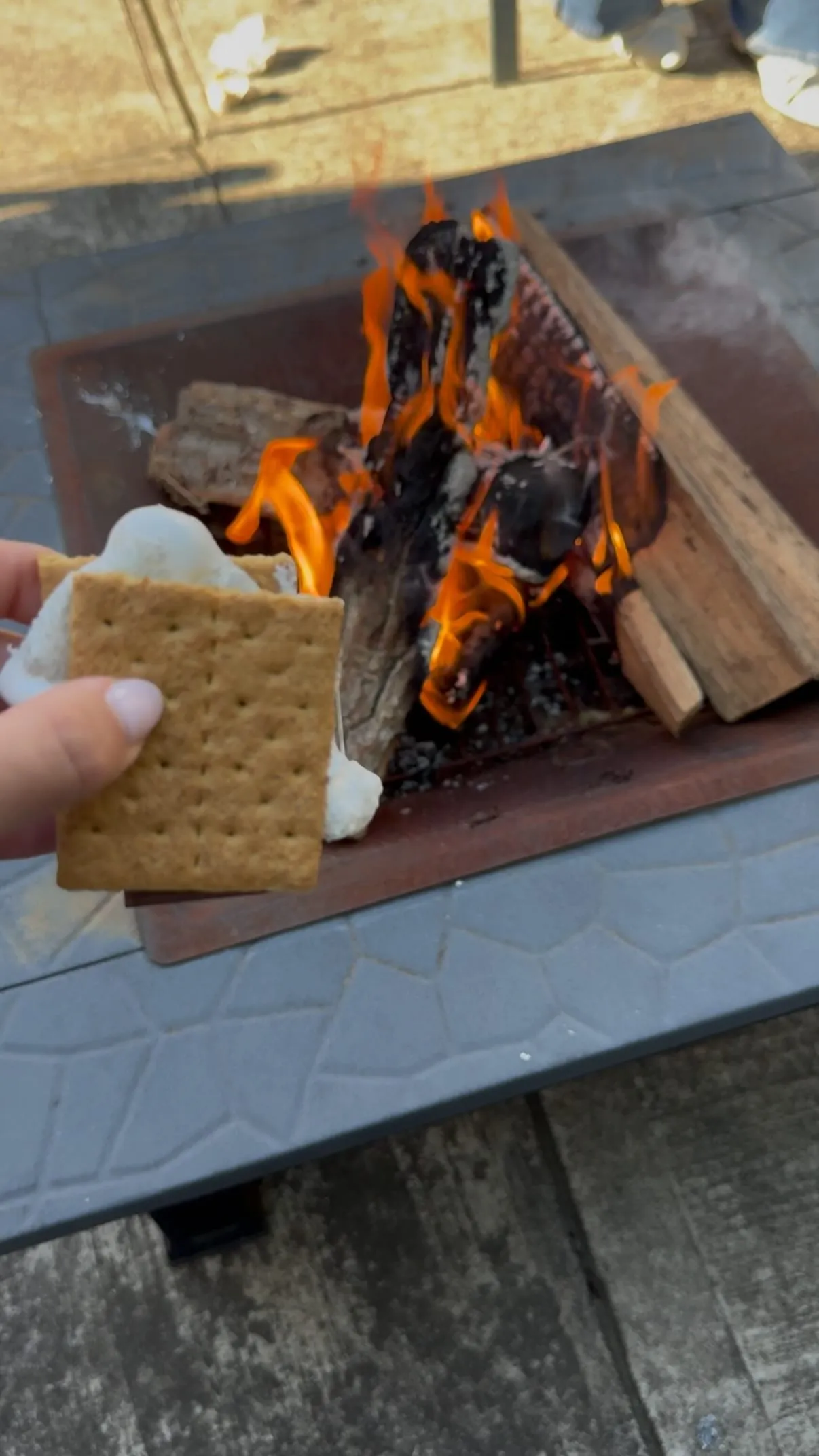 Still from our video at S’mores season is officially